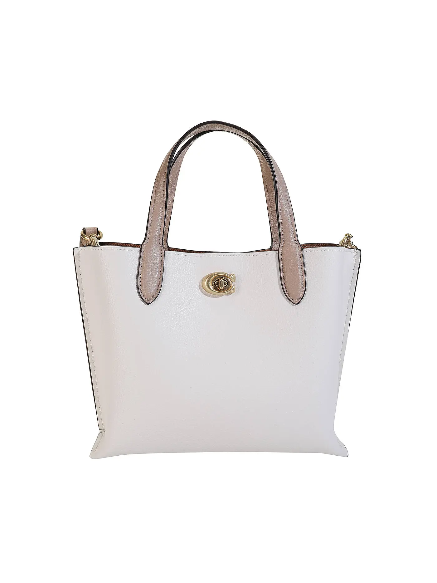 COACH | Ledertasche - Mini Bag WILLOW TOTE 24 | creme